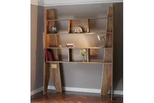 One of six cool marketing examples, this set of bookshelves can be transformed into a coffin when the owner dies.